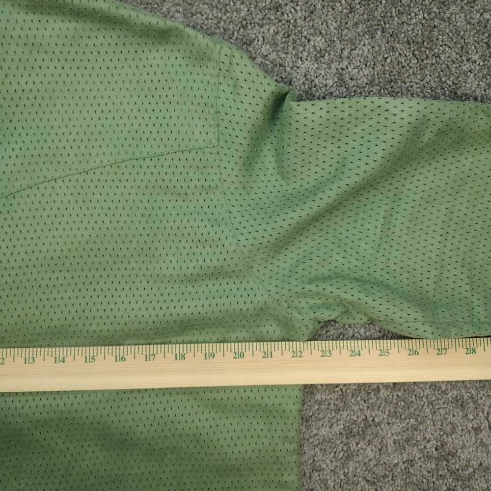 Saddle Ridge VTG 90s Look Women's Western Cowboy Green Pearl Snap Shirt - Picture 13 of 14